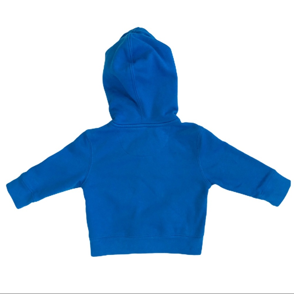 Baby Gap Royal Blue Zip-Up Hoodie Jacket - Picture 3 of 4